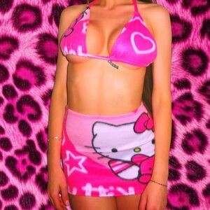 Pink Hello Kitty Skirt